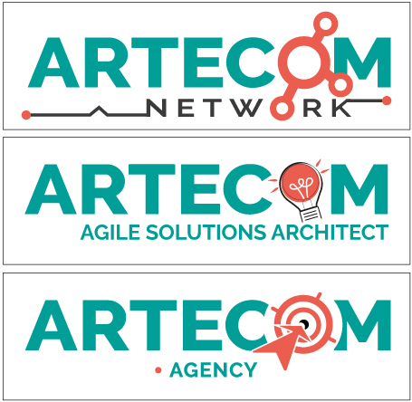 Logo Artecom et déclinaison
